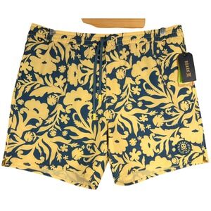 ROARK Mens Shorey 16" Board Shorts XL Cagliari Costa Floral Swim Trunks‎